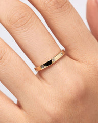 Gold Band Ring - Selena Ring