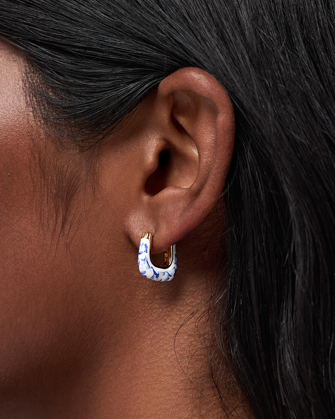 Chunky Gold Hoop Earrings - Colene