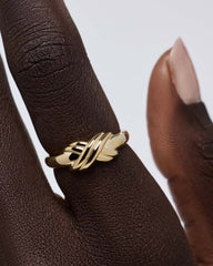 Gold Band Ring - Harper Ring