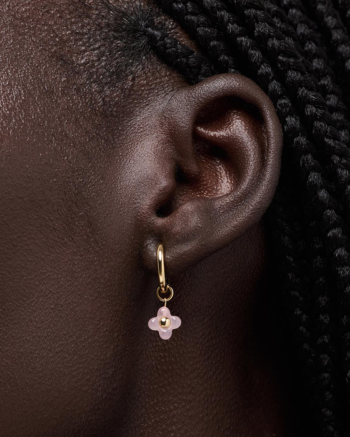 Flower Earrings - Liora Hoops