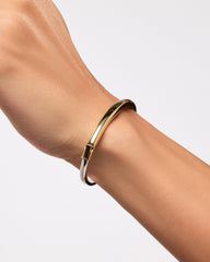 Bangle Bracelet - Brynley Two Tone