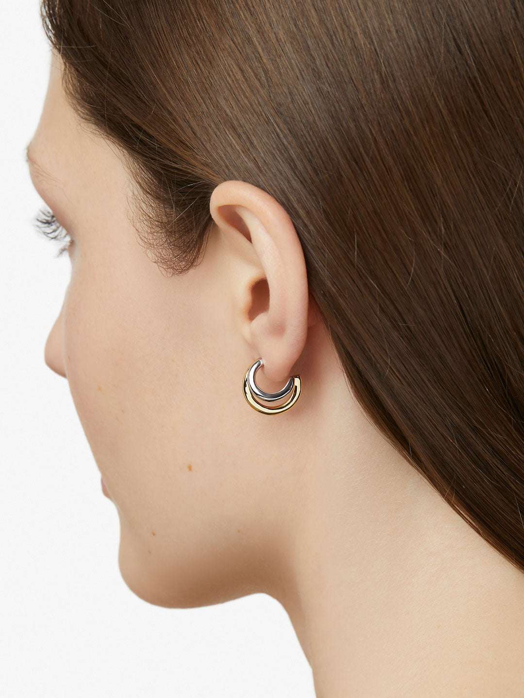 Double Hoop Earrings - Scarlett