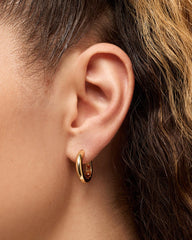 Ana Luisa Giulia Hoop Earrings