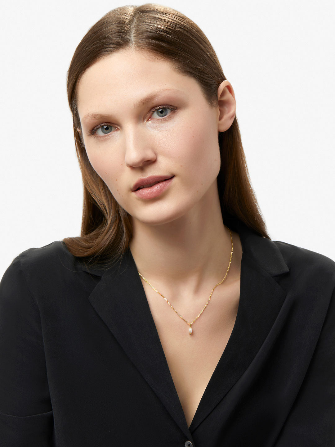 Ana Luisa Mini Naomi Pearl Necklace