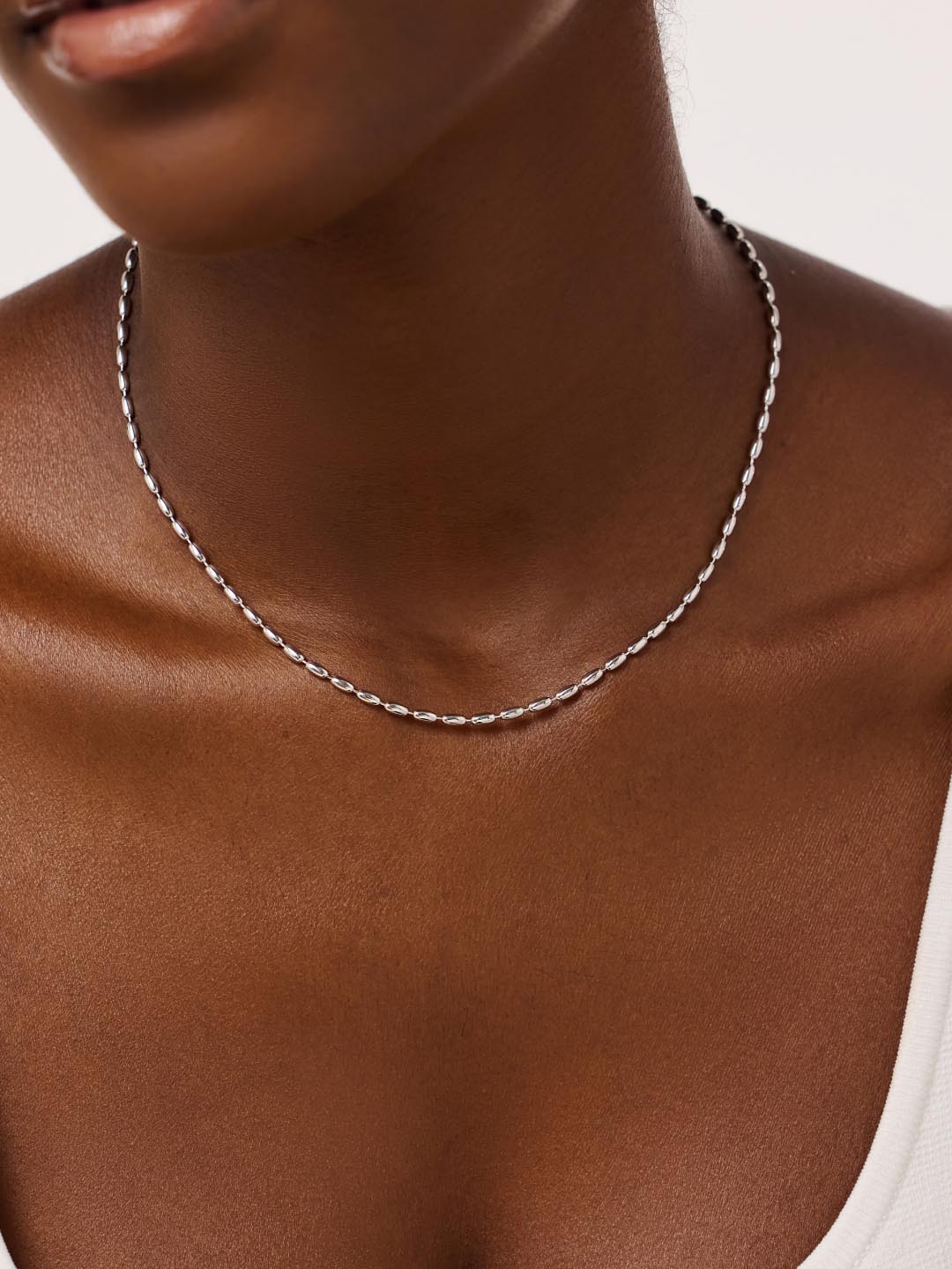 Ball Chain Necklace - Capri