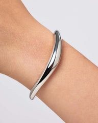 Bangle Bracelet - Talia Silver
