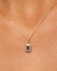 Solid Gold Semi Precious Stones Pendant Necklaces For Women Ana Luisa Heirloom Necklace
