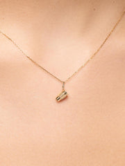 Solid Yellow Gold - Coffee Cup Charm