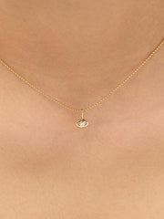 Gold Pendant - Gold Mini Evil Eye Charm