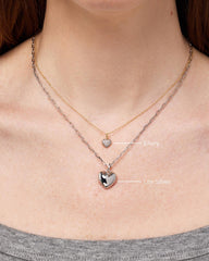 Gold Heart Necklace - Ellery