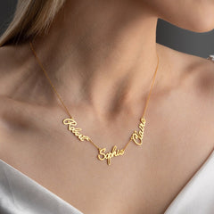 Personalized Family Name(s) Necklace
