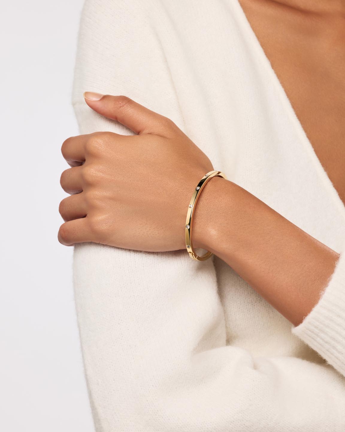 Ana Luisa Selena Bangle Bracelet