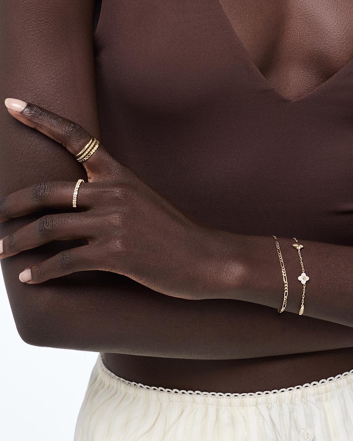 Gold Charm Bracelet - Azura Bracelet