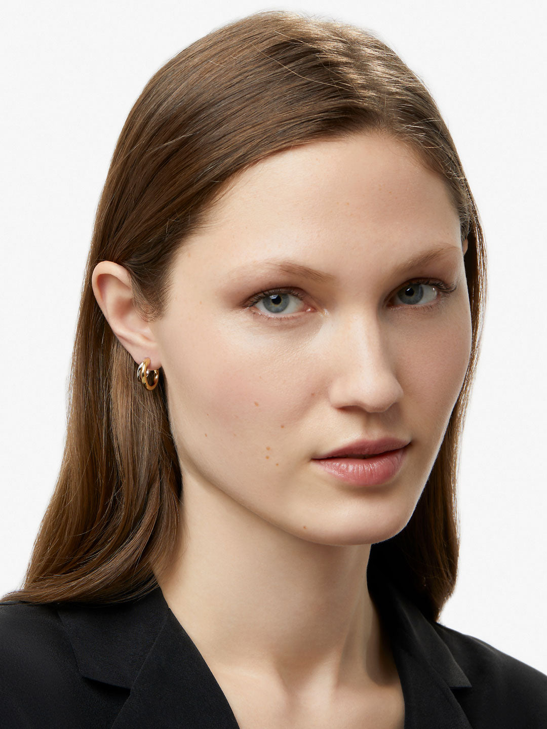 Double Hoop Earrings - Scarlett