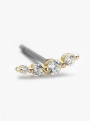 Ear Climber Earrings - Bonny