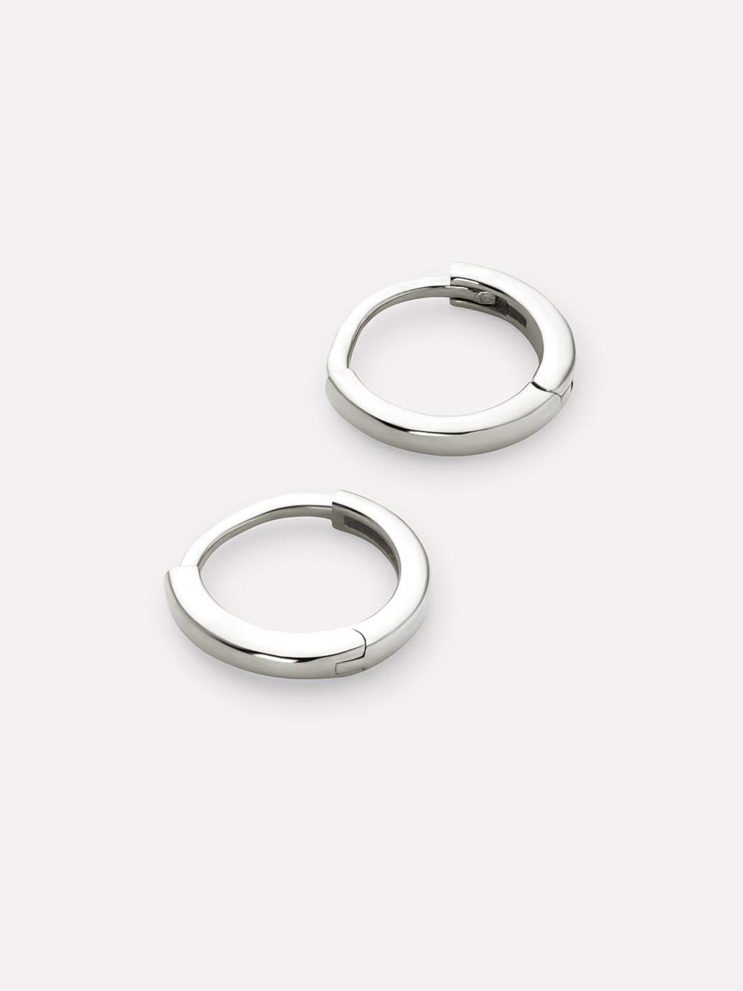 Gold Huggie Hoop Earrings - Gold Huggie Hoops