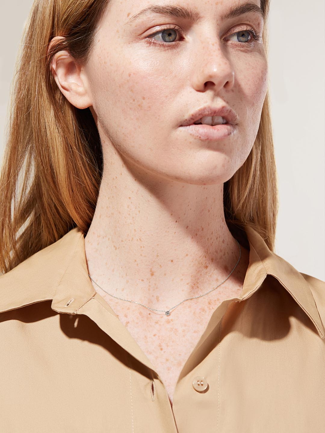 Diamond Necklace - Gold Diamond Necklace