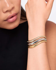 Bangle Bracelet - Talia Silver