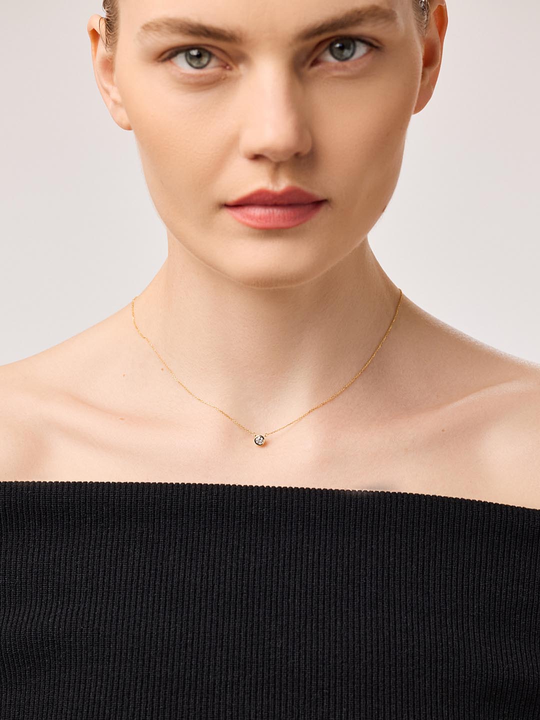 Diamond Necklace - Gold Diamond Necklace