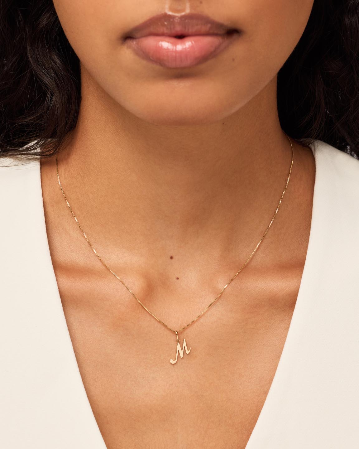 Letter Necklace - Gold Letter Necklace