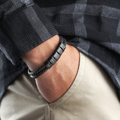 Minimal Personalized Name(s) Leather Bracelet