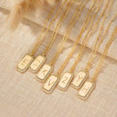 2-Piece Figaro & Satellite Chain Initial Necklace Stack