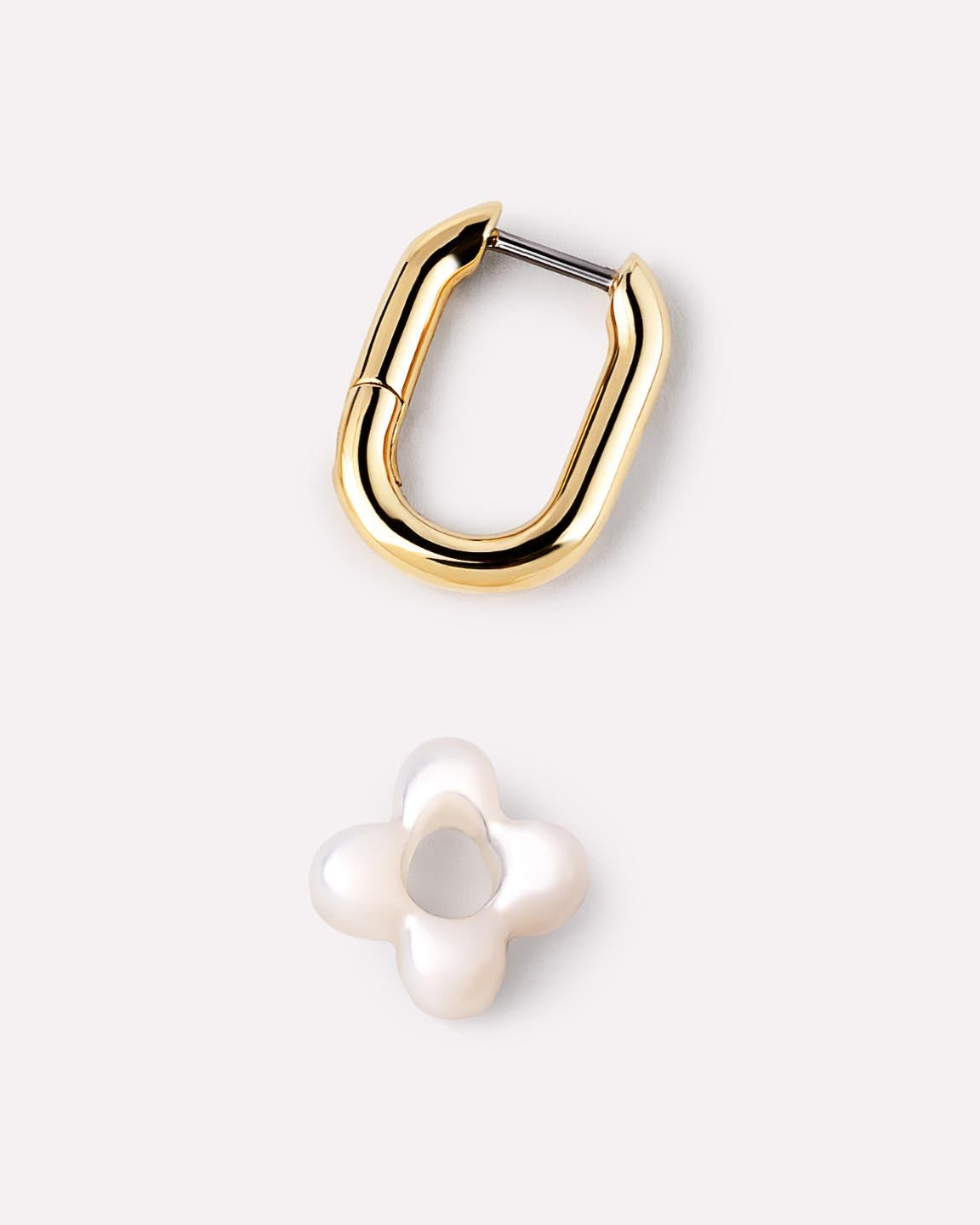 Flower Earrings - Cassia Hoops