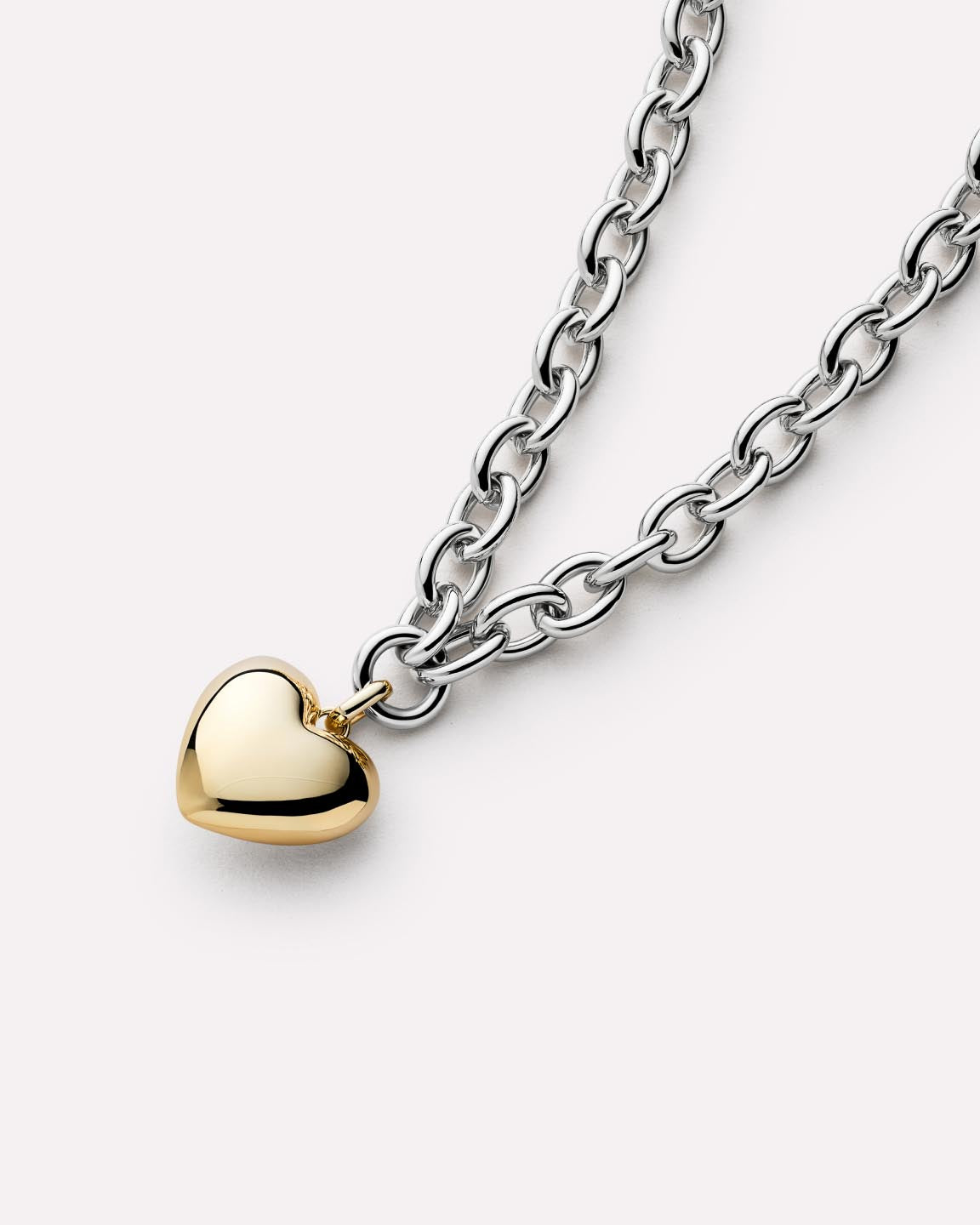 14K Gold Rhodium Plated Two Tone Love Lev Heritage Statement Pendant Necklaces For Women Ana Luisa Lev Bold Two Tone