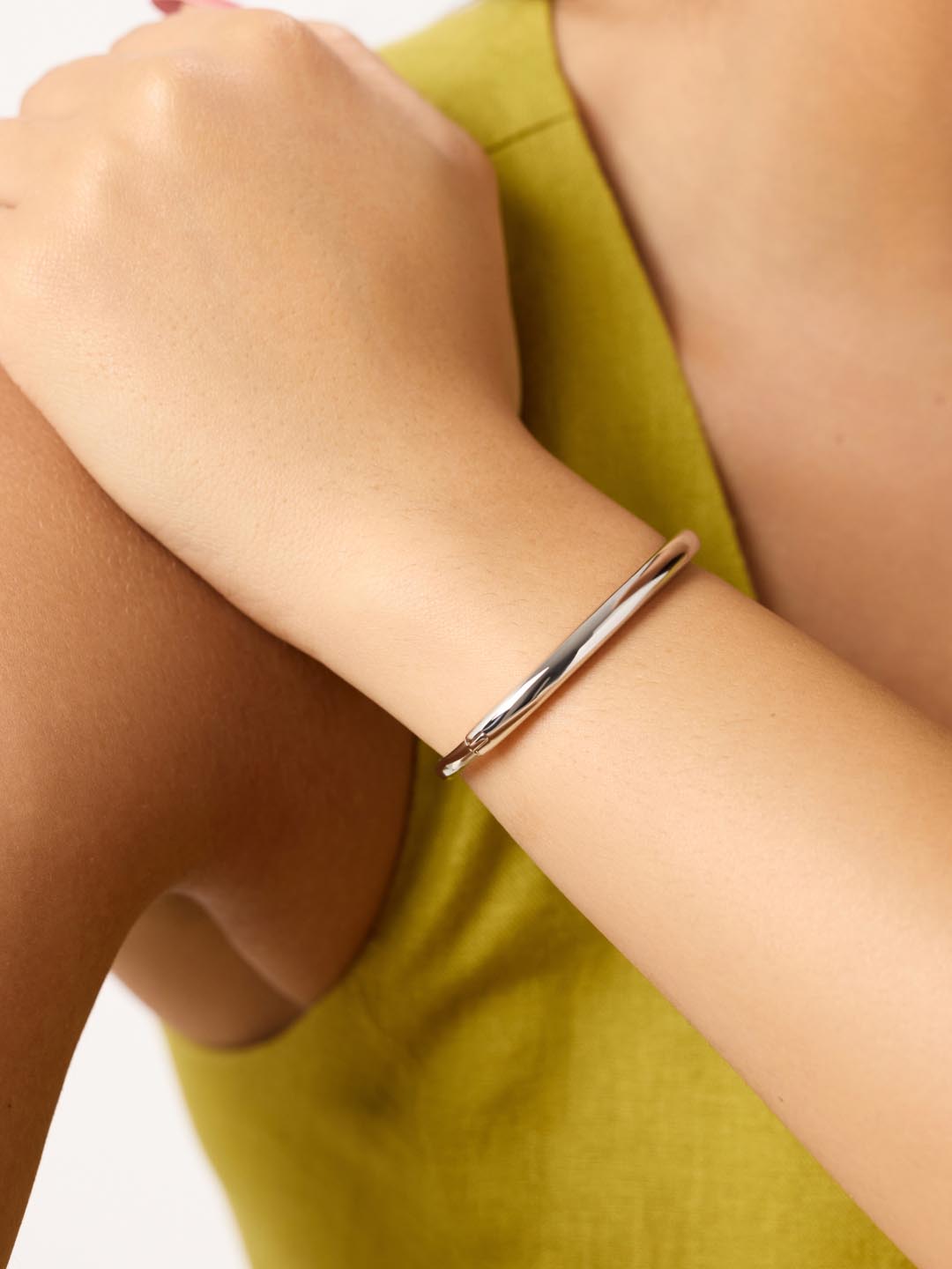 Bangle Bracelet - Brynley Two Tone