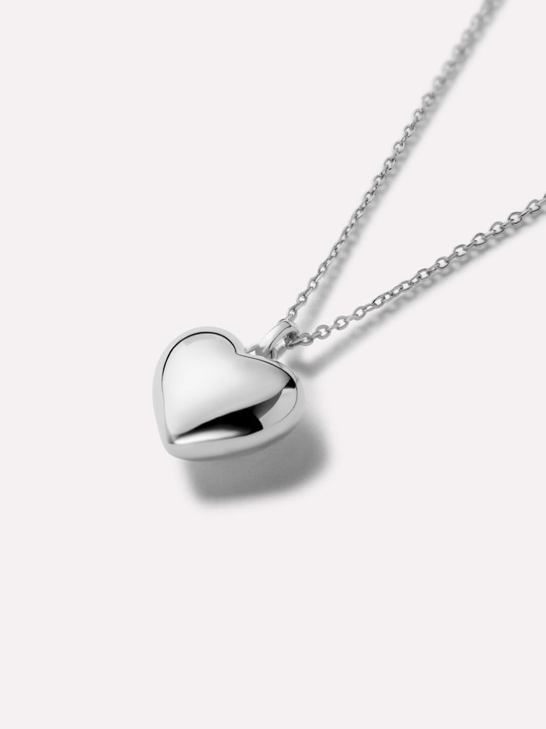Gold Heart Necklace - Lev Small