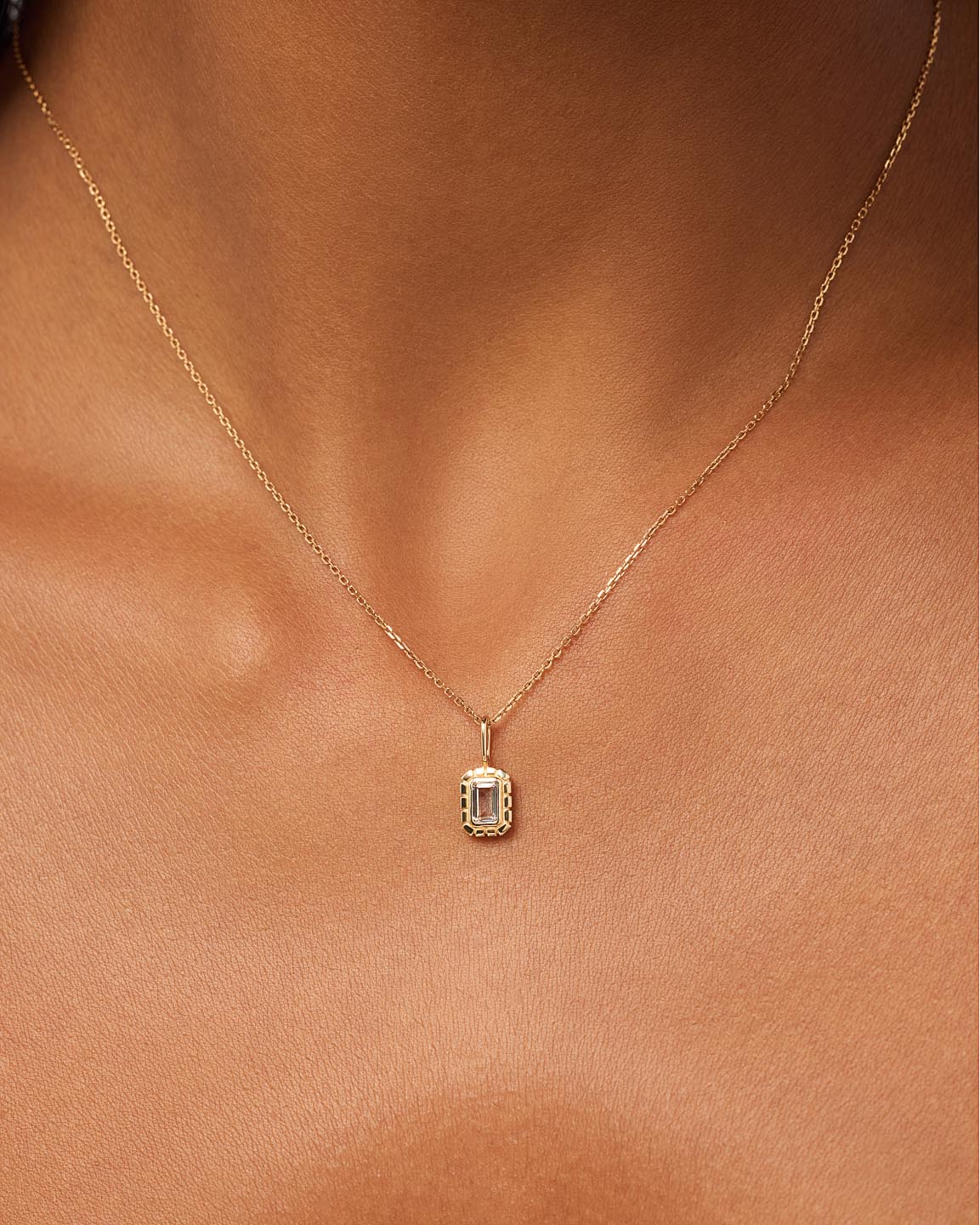 Solid Gold Semi Precious Stones Pendants Necklace Charms For Women Ana Luisa Heirloom Charm