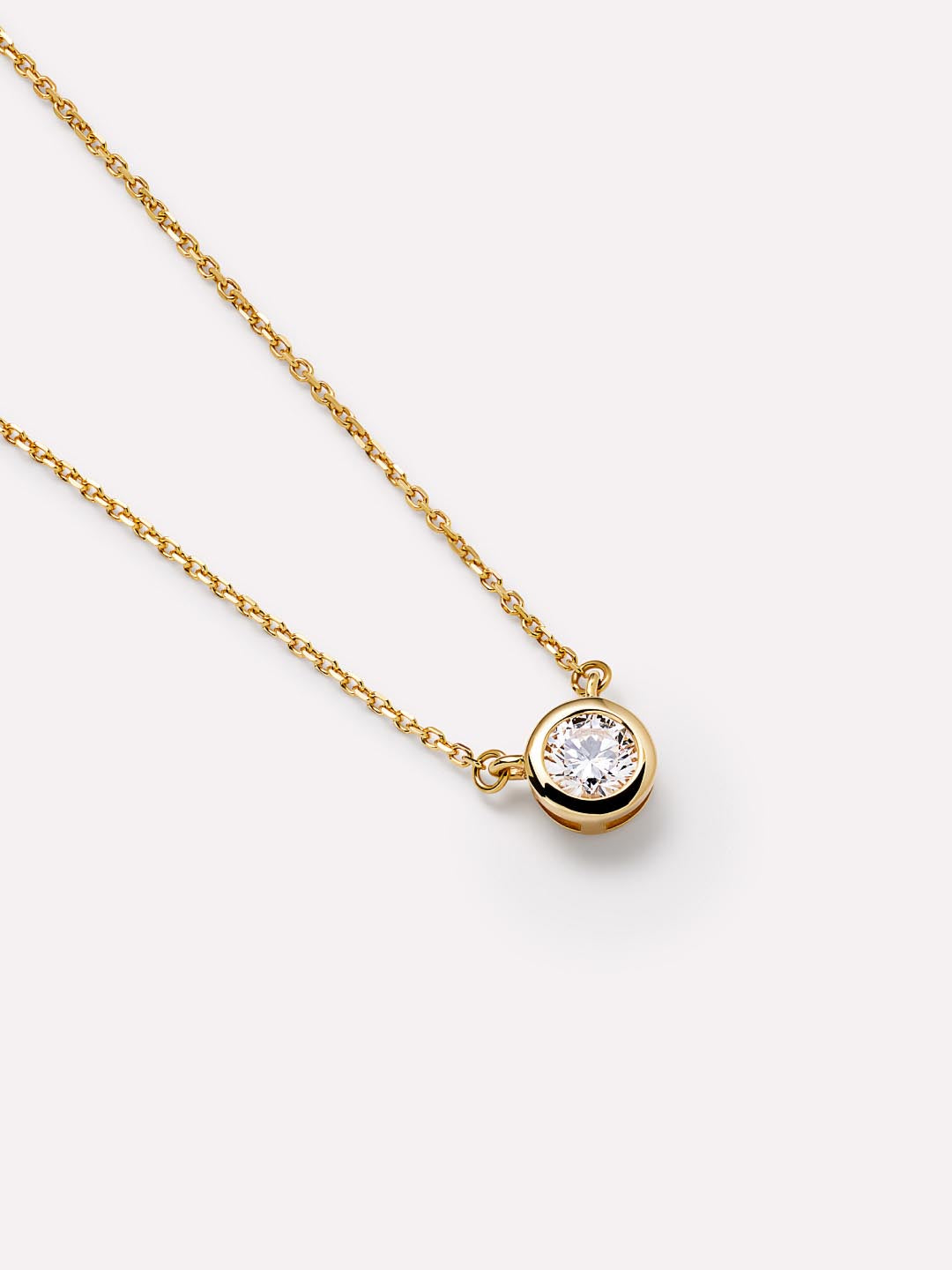 Diamond Necklace - Gold Diamond Necklace
