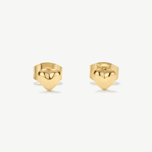 Mini Heart Stud Earrings