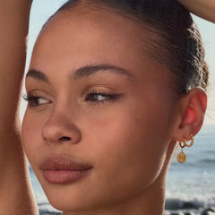 Golden Sun Earrings