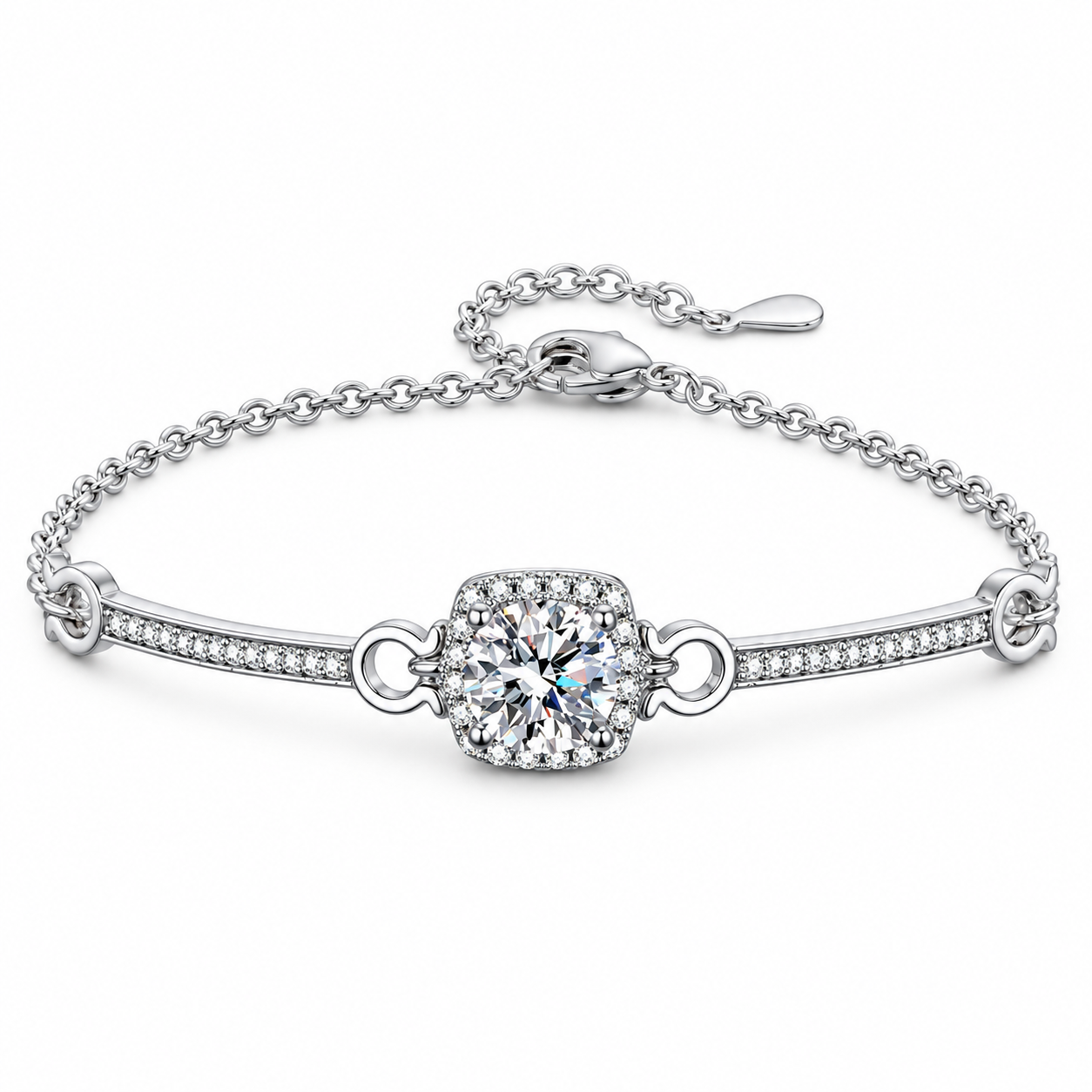 Lumière Charm jewelry on a pure white background