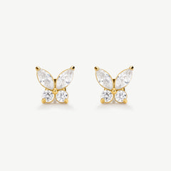 Classic Butterfly Tennis Studs