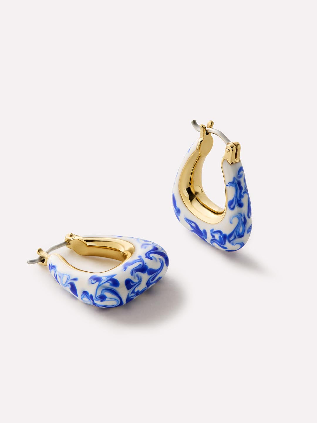 Chunky Gold Hoop Earrings - Colene