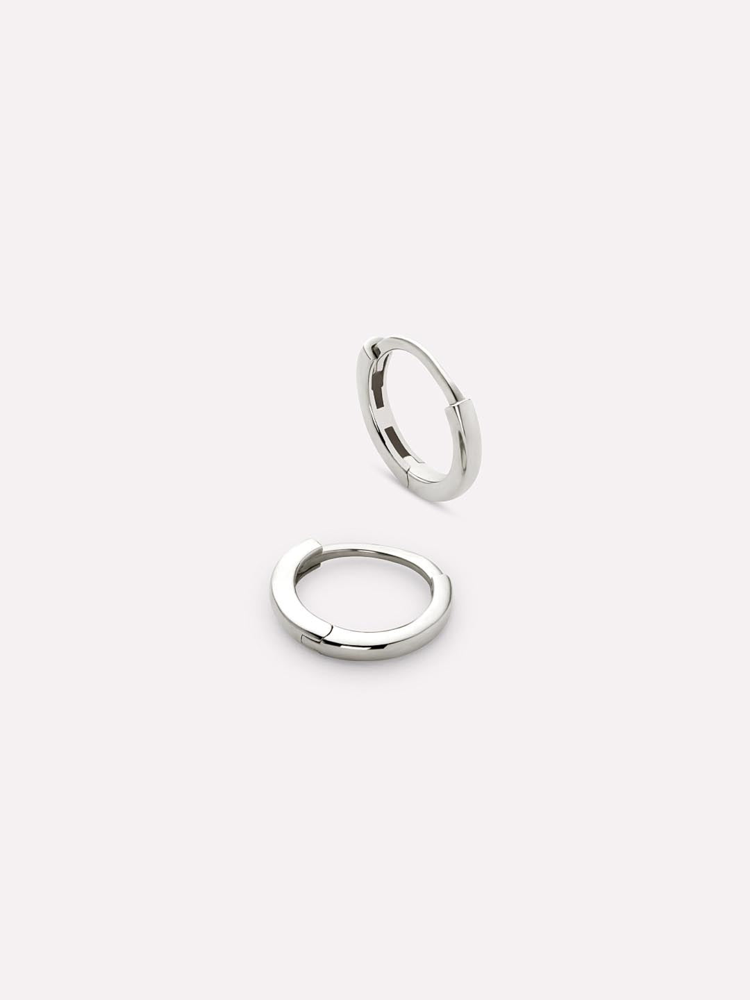 Gold Huggie Hoop Earrings - Gold Huggie Hoops