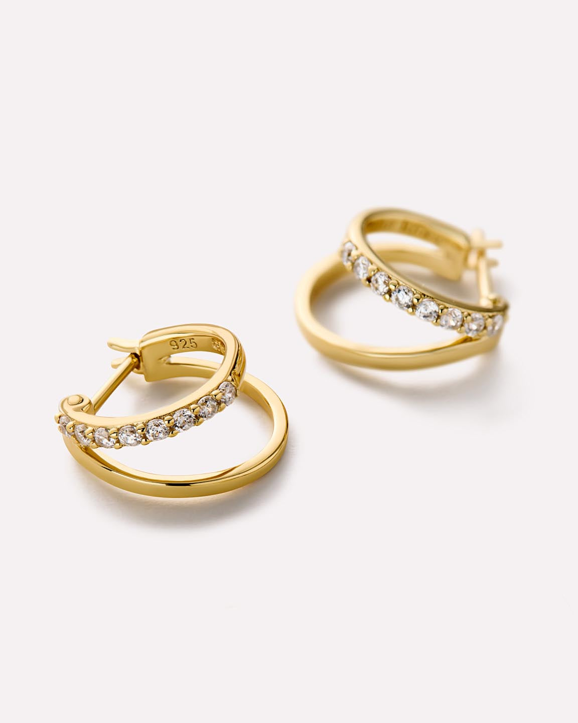 Double Hoop Earrings - Toda