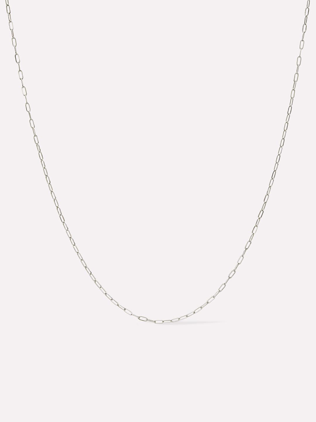 Gold Paperclip Chain Necklace - Gold Paperclip Necklace