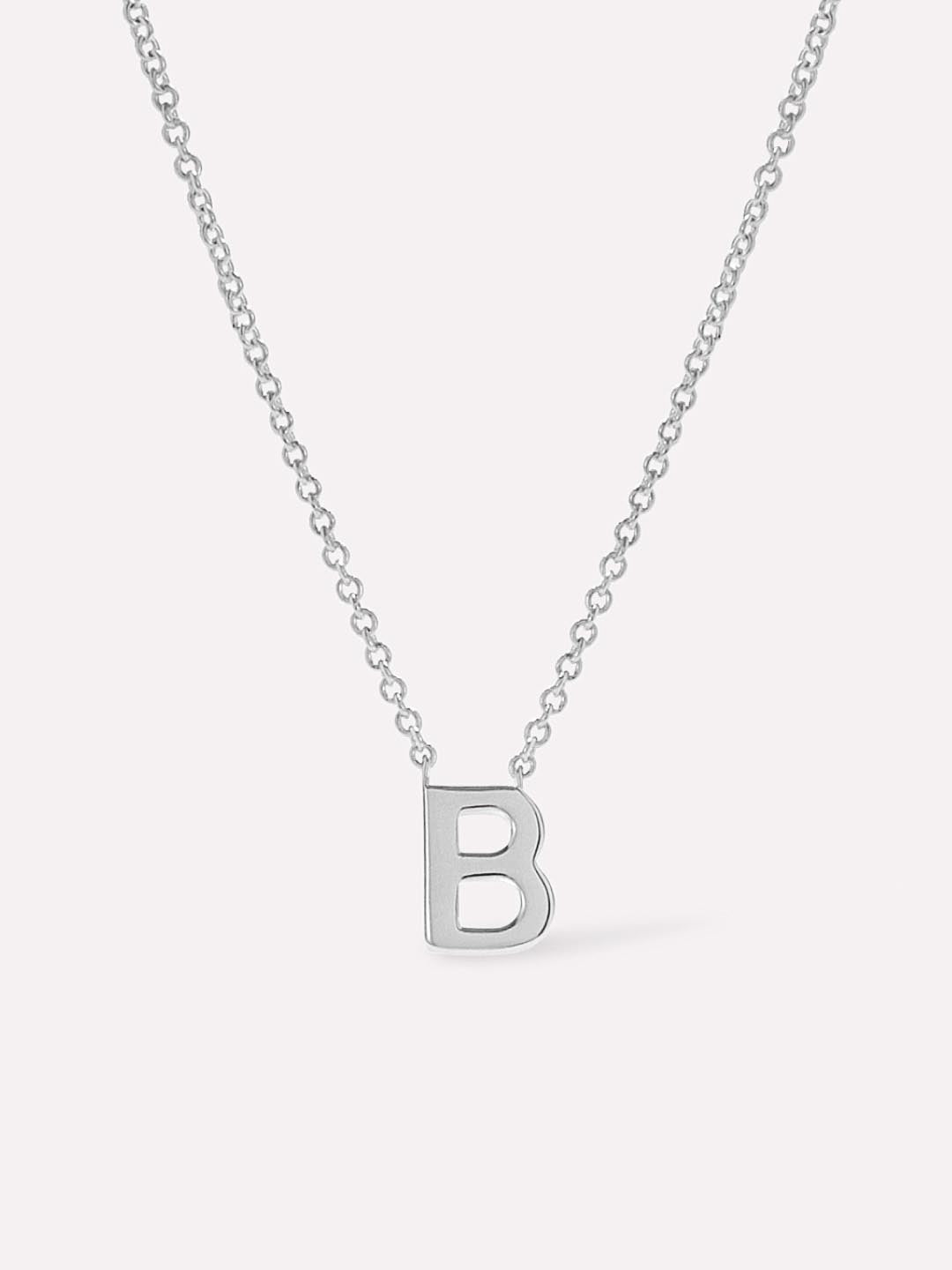 Gold Initial Necklace - Letter Necklace