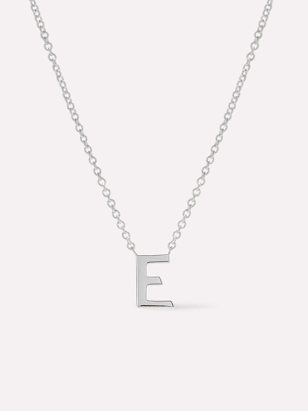 Gold Initial Necklace - Letter Necklace