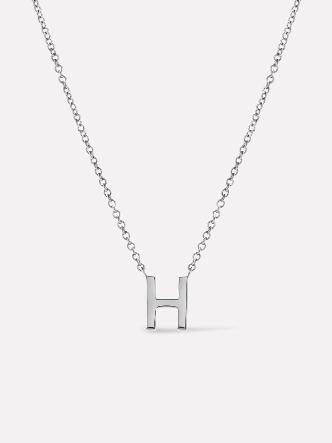 Gold Initial Necklace - Letter Necklace