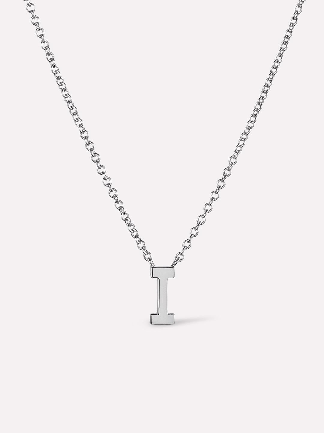 Gold Initial Necklace - Letter Necklace