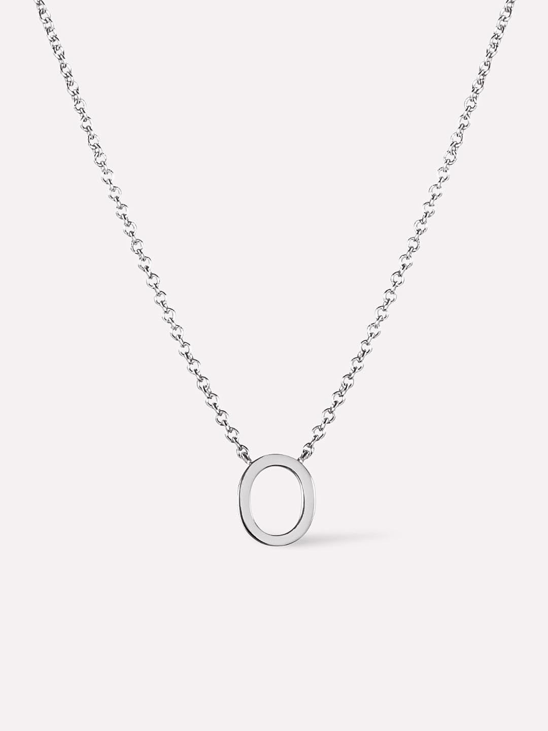 Gold Initial Necklace - Letter Necklace