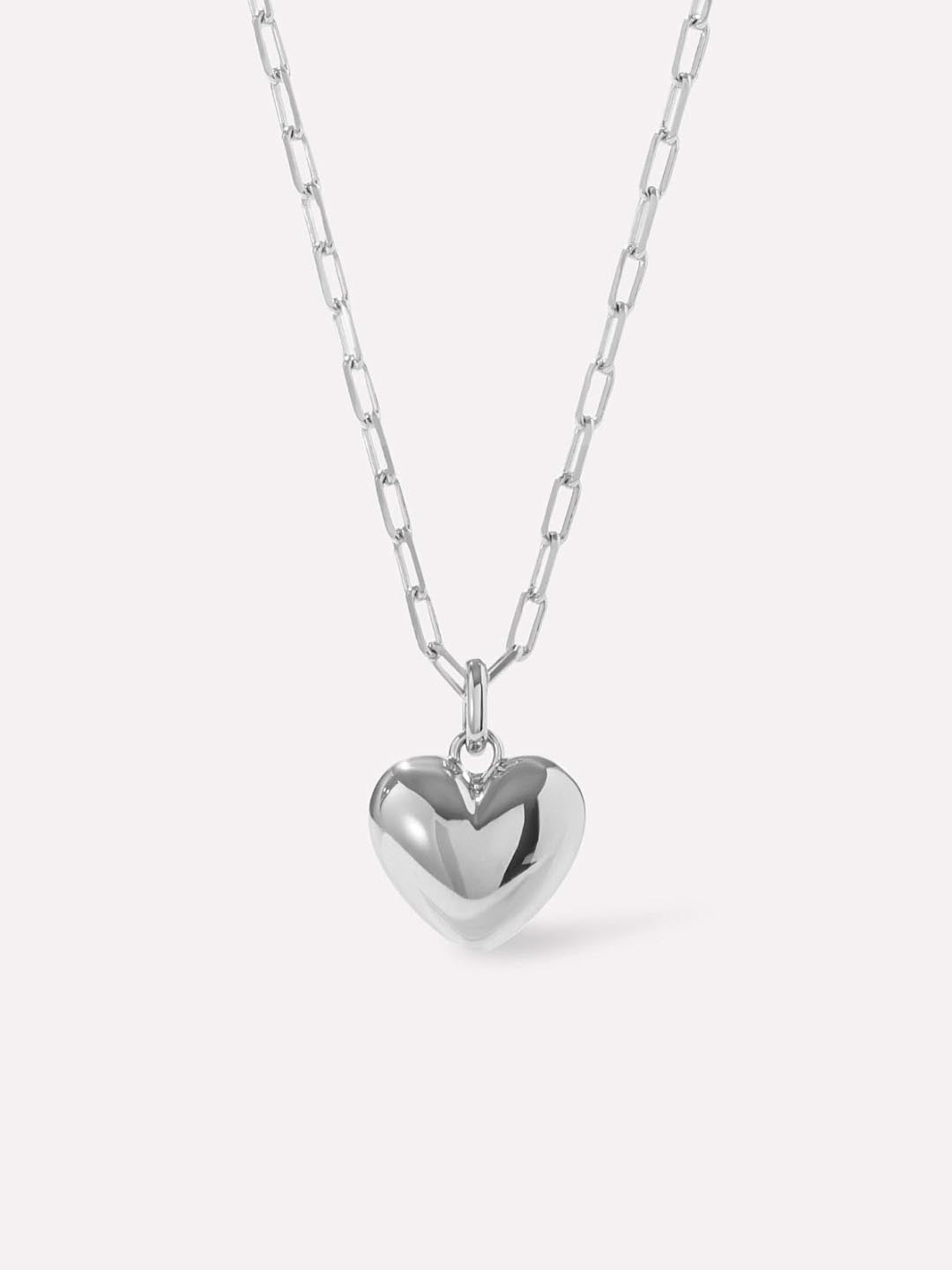 Gold Heart Necklace - Lev Small