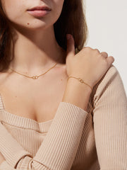 Interlocking Circles Bracelet - Jill