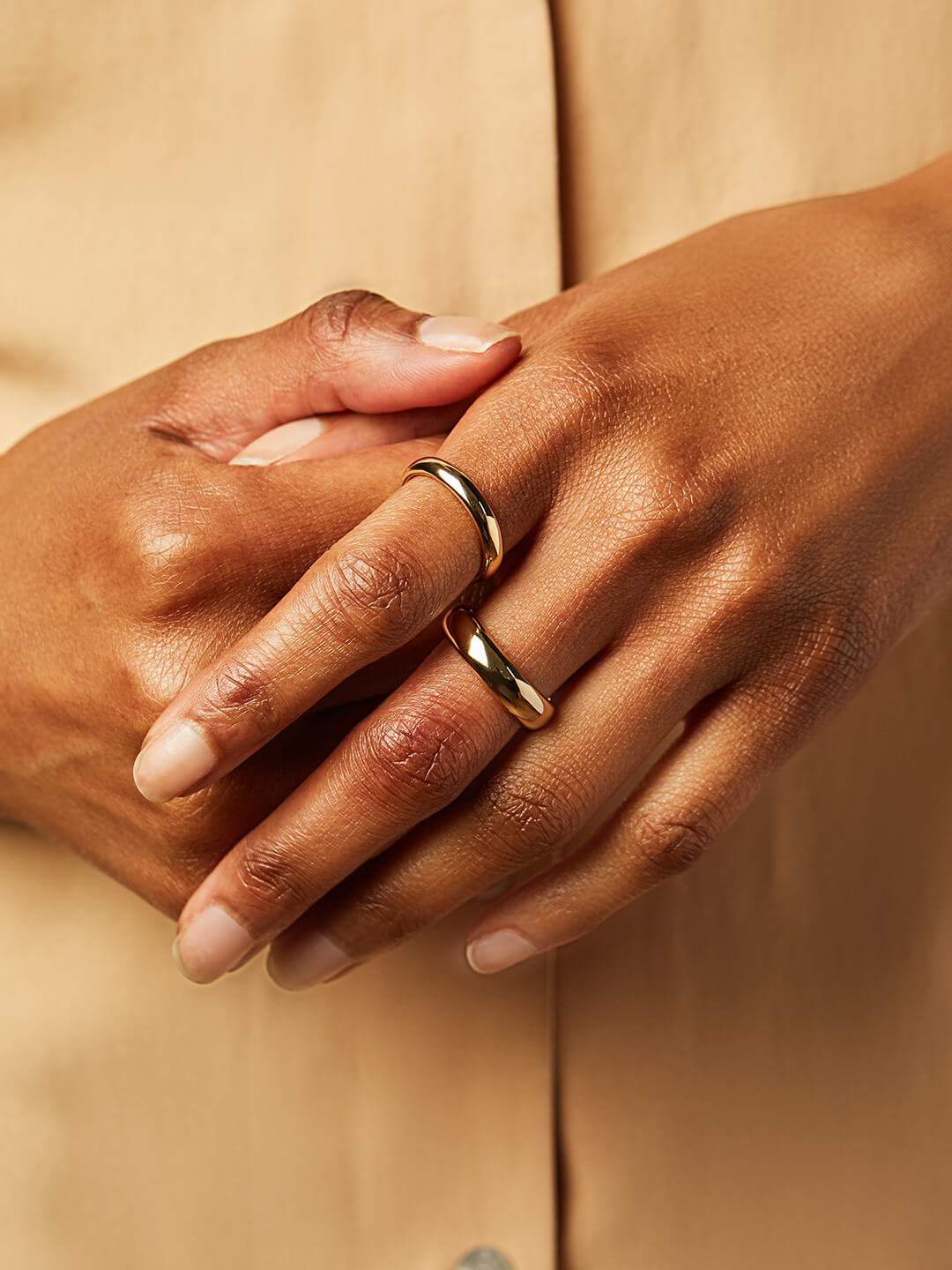 Gold Band Ring - Everly