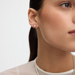 Bold Asscher Solitaire Earrings