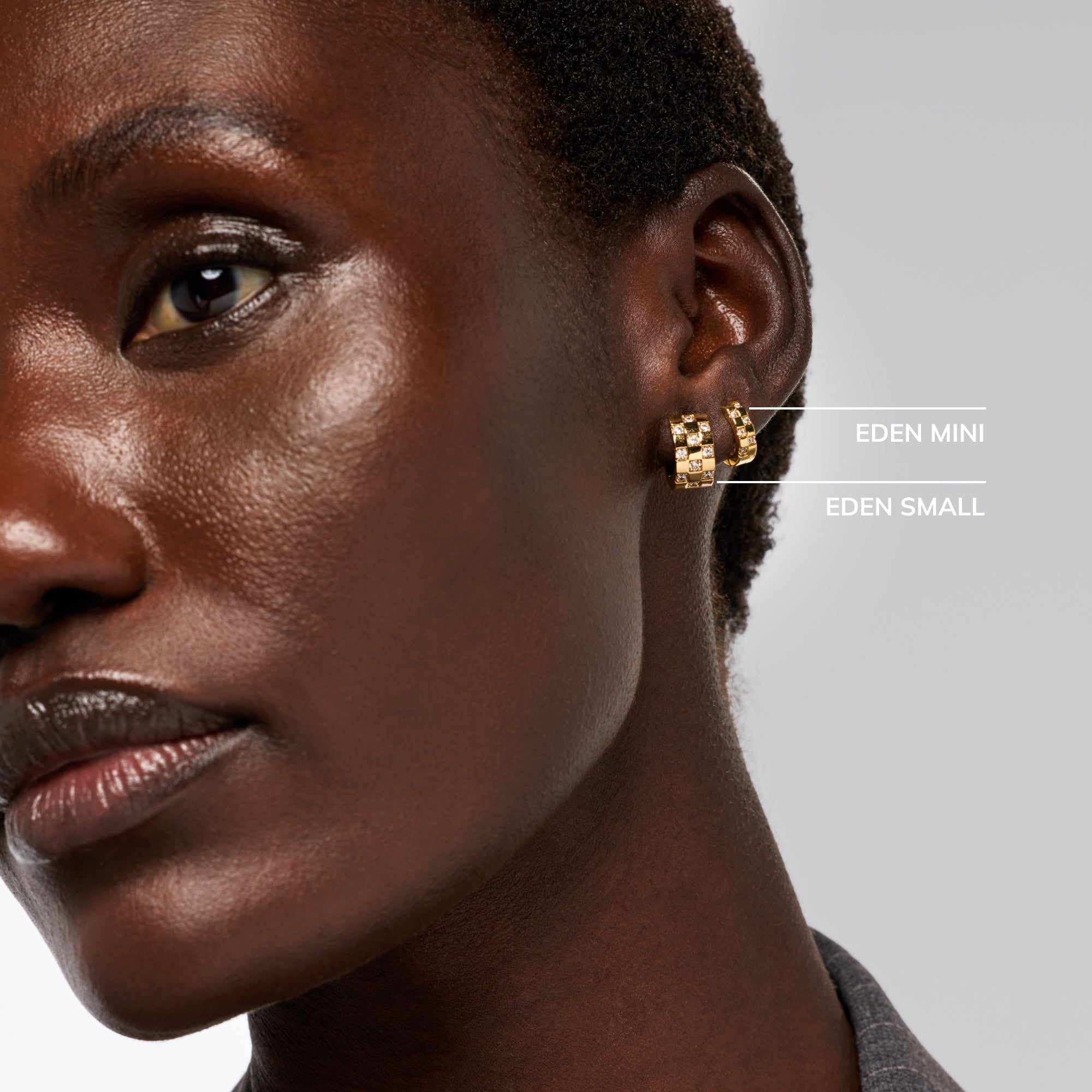 Ana Luisa Eden Hoop Earrings